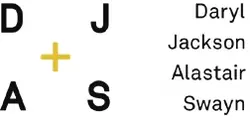 DJAS logo, aligned with IGS Group, showcasing their collaborative architectural design services.