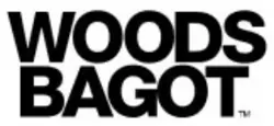 Woods Bagot logo, signifying a strategic collaboration with IGS Group, emphasizing global architectural and design expertise.